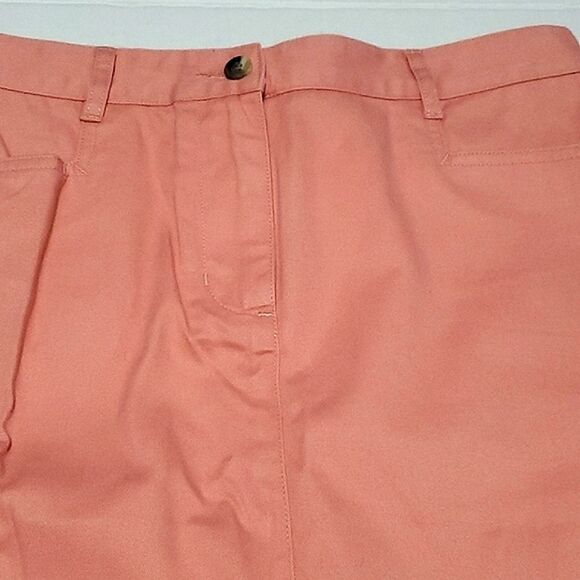 Christopher & Banks Peach A-line Casual Beachy Mini Skirt - Picture 2 of 10